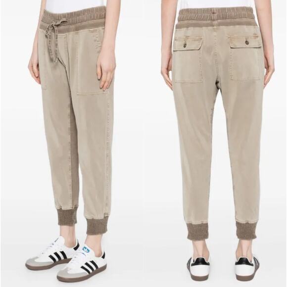 NEW James Perse Beige Media Jogger Pants Small